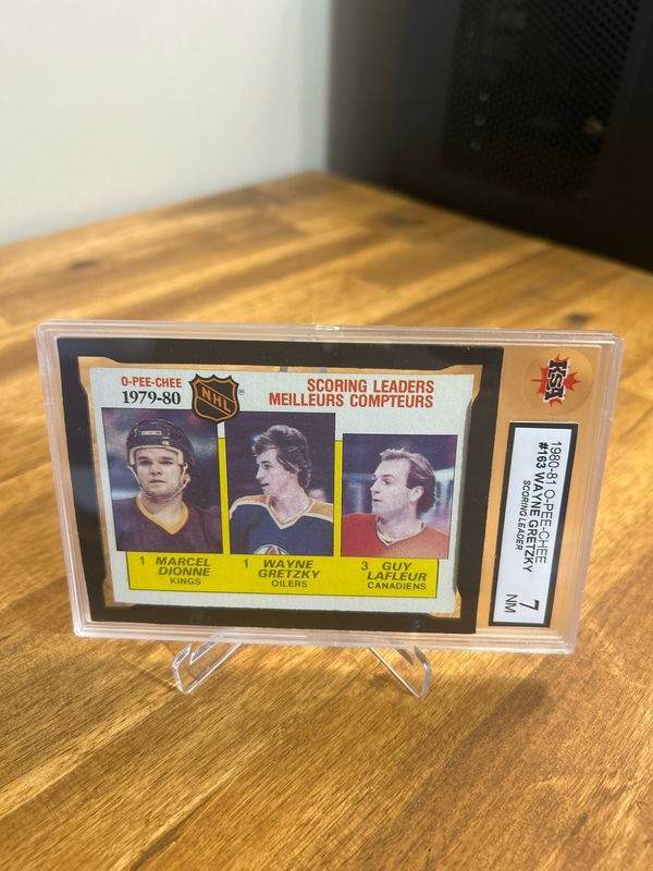 Wayne Gretzky/Marcel Dionne/Guy Lafleur 1980-81 O-Pee-Chee 163