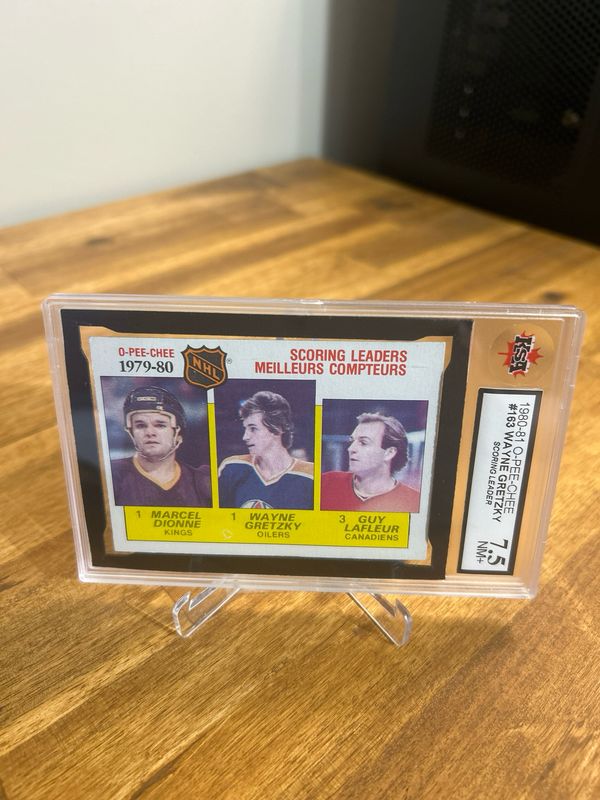 Wayne Gretzky/Marcel Dionne/Guy Lafleur 1980-81 O-Pee-Chee 163