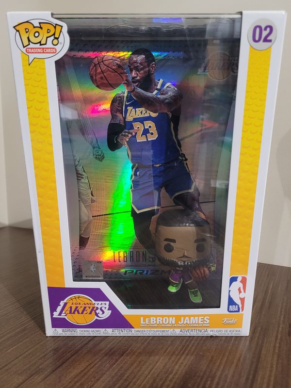 LeBron James Funko Pop Vinyl Figure &amp; Magazine Cover
