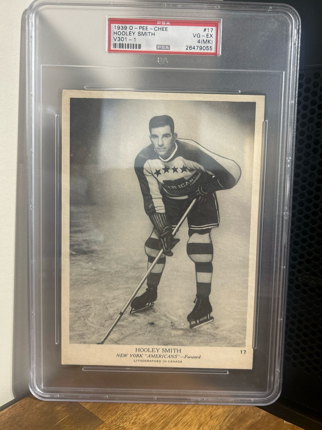 Hooley Smith 1939 O-Pee-Chee 17