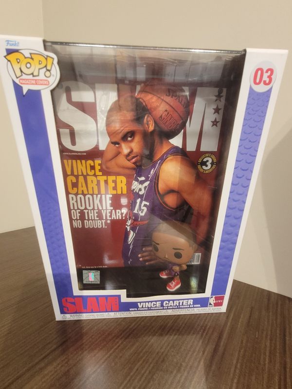 Vince Carter Funko Pop Vinyl Figure &amp; Magazine Cover