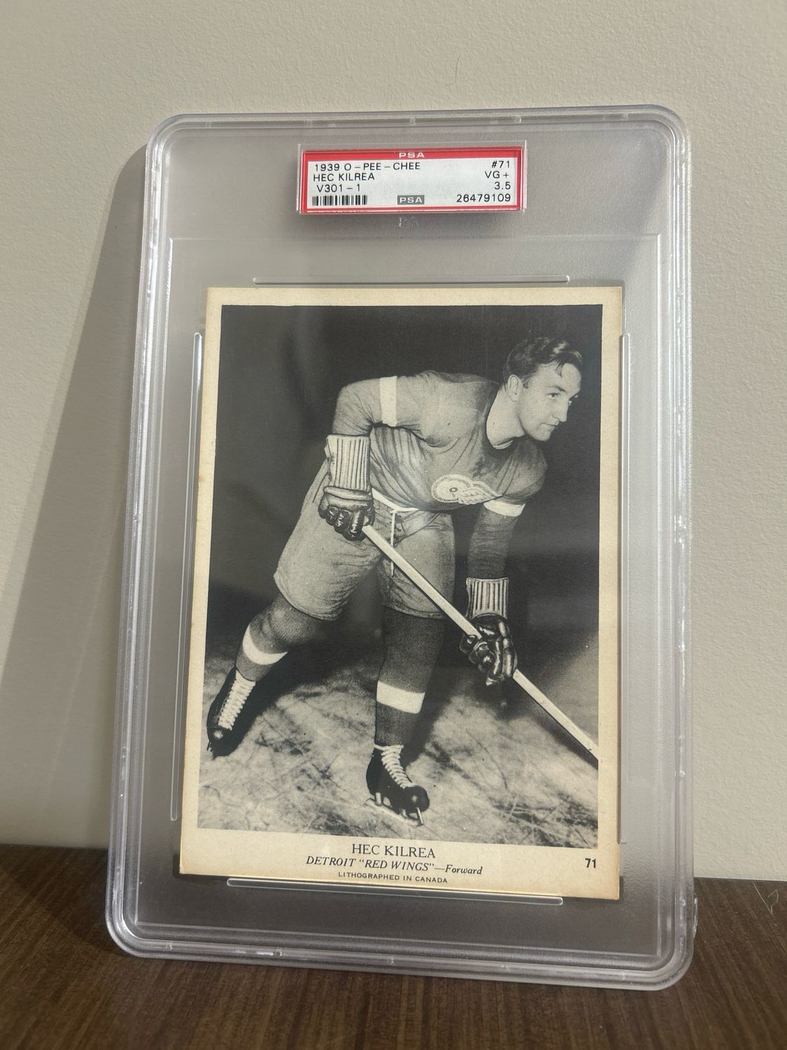 Hec Kilrea 1939 O-Pee-Chee 71