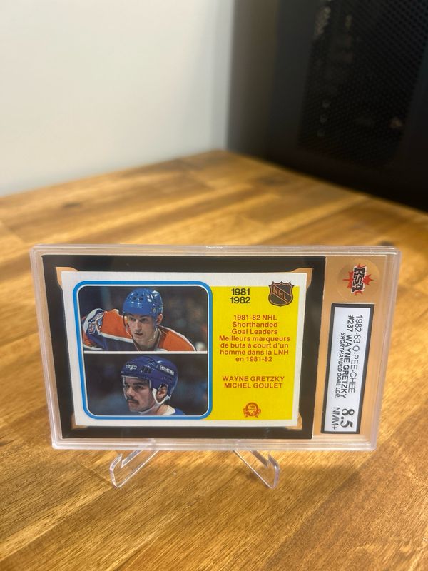 Wayne Gretzky/Michael Goulet 1982-83 O-Pee-Chee 237