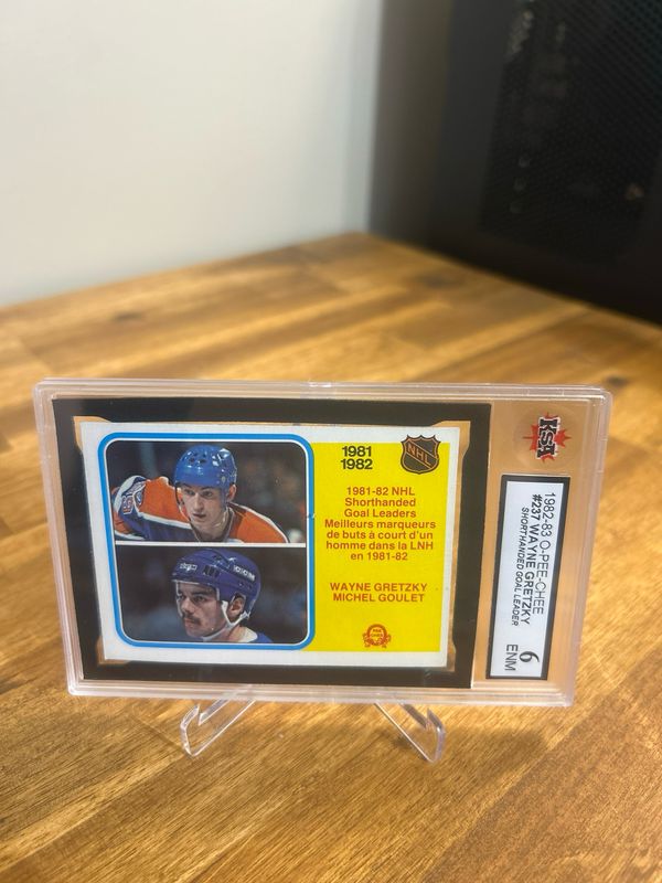 Wayne Gretzky/Michael Goulet 1982-83 O-Pee-Chee 237