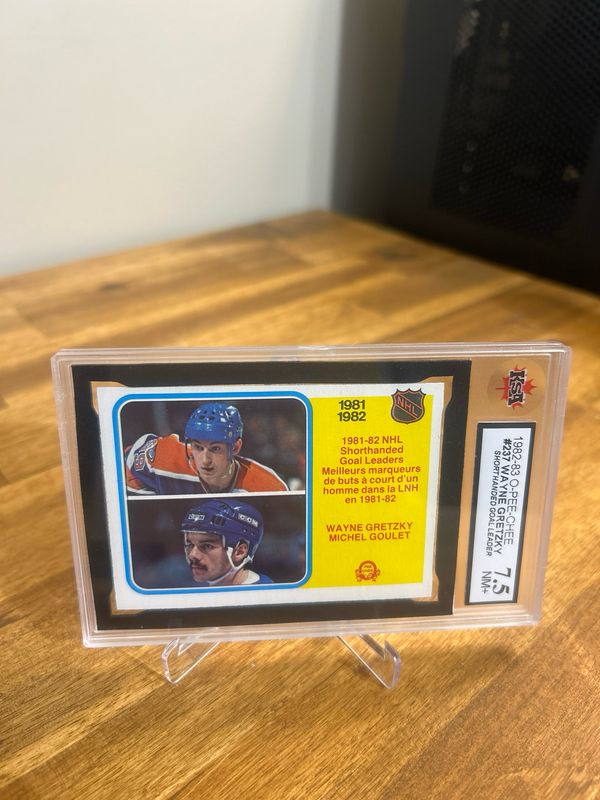Wayne Gretzky/Michael Goulet 1982-83 O-Pee-Chee 237