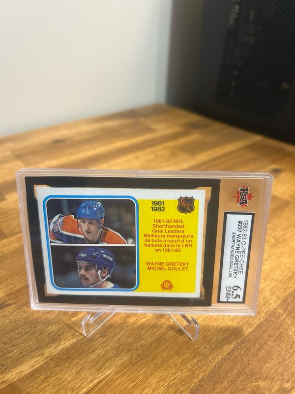 Wayne Gretzky/Michael Goulet 1982-83 O-Pee-Chee 237