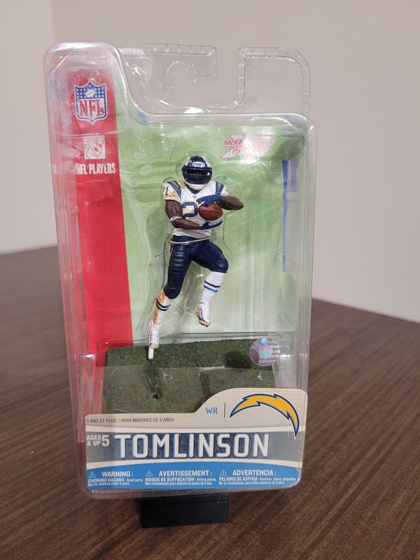 LaDainian Tomlinson 3" White McFarlane - Slightly Damaged