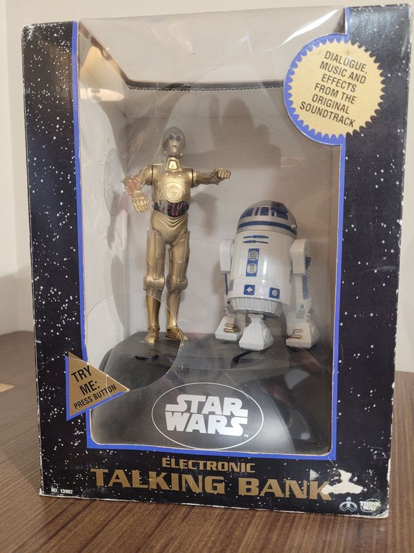 Star Wars C-3PO and R2-D2 Talking Bank