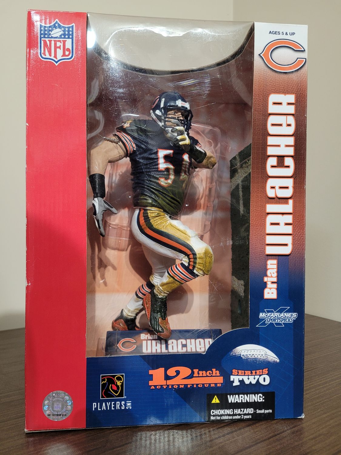 Brian Urlacher 12" McFarlane - Damaged