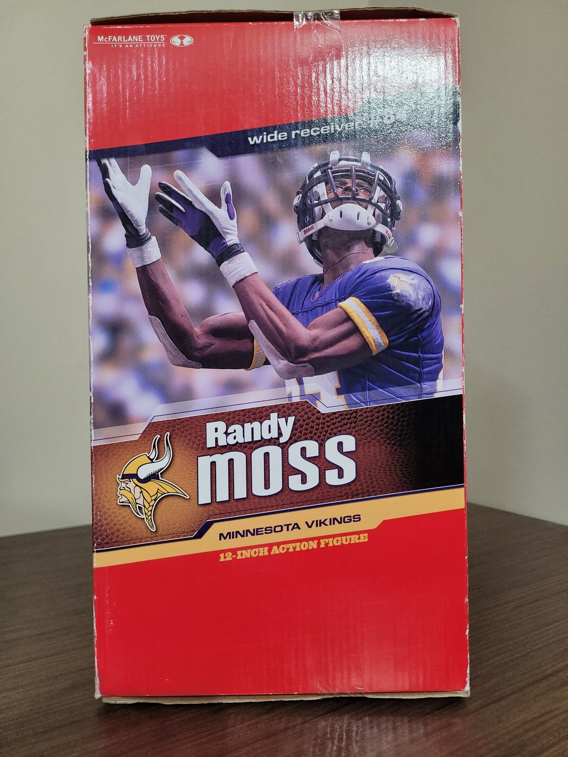 Randy Moss 12" McFarlane - Minimal Damage