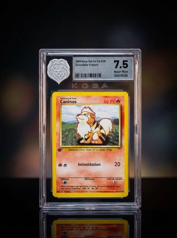 Growlithe 1999 Base Set 28