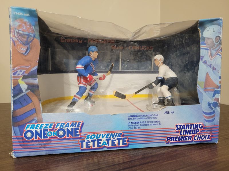 Gretzky-Bure Freeze Frame (French) - Slightly Damaged