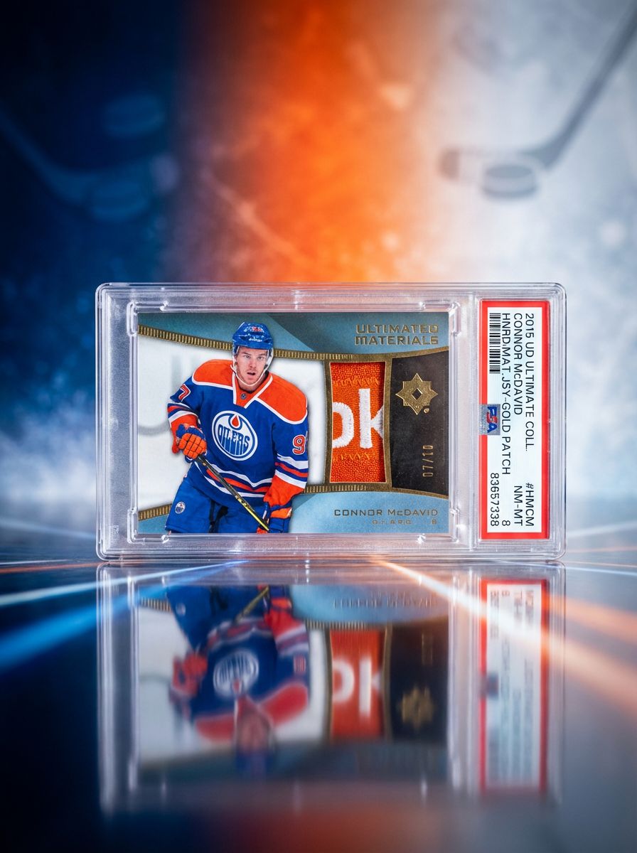 Connor McDavid 2015 Upper Deck Ultimate Collection HM-CM 