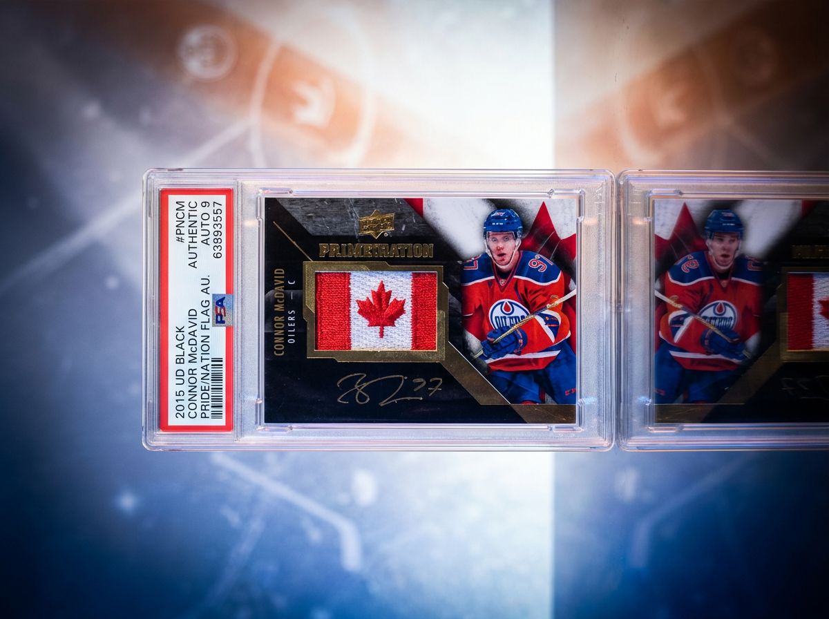 Connor McDavid 2015 Upper Deck Black PN-CM 