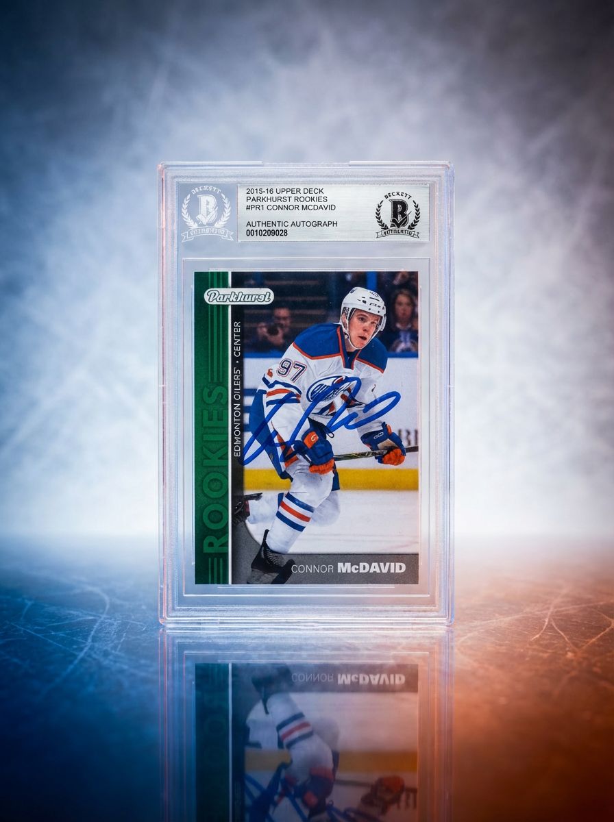Connor McDavid 2015-16 Parkhurst PR-1
