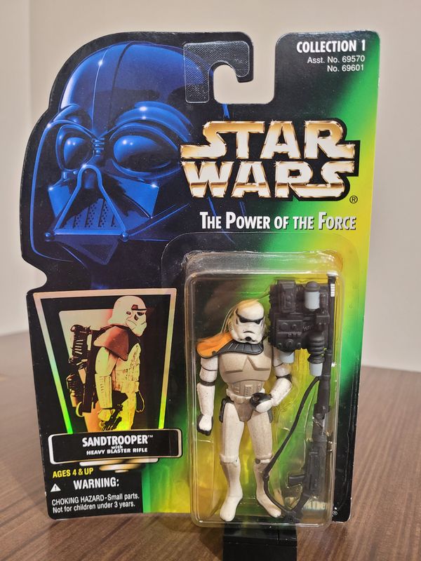 Sandtrooper Kenner Figurine w/ Heavy Blaster Rifle