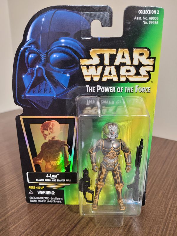 4-Lom Kenner Figurine w/ Blaster Pistol and Blaster Rifle
