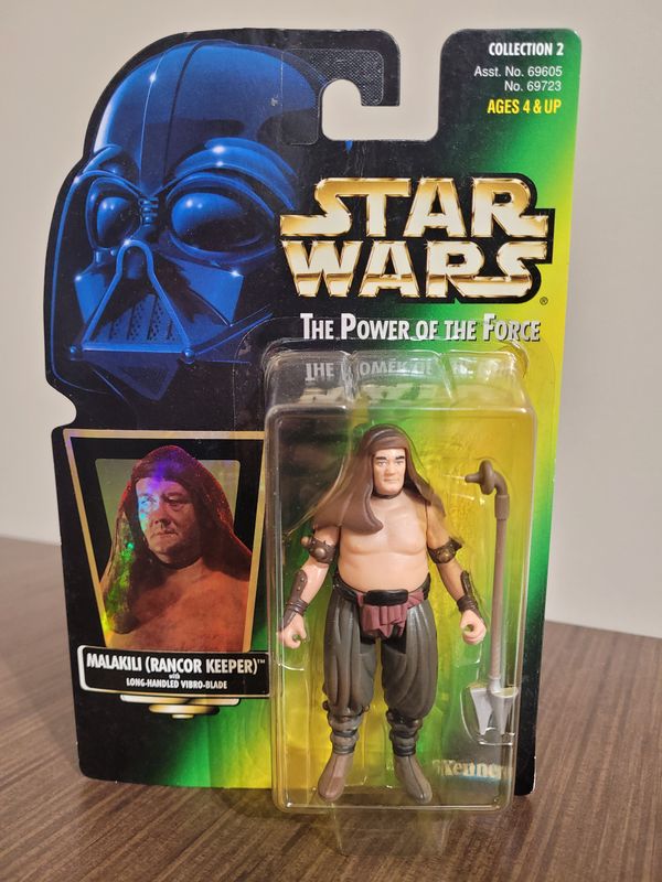 Malakili Kenner Figurine w/ Long-Handled Vibro-Blade