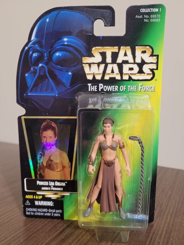 Princess Leia Organa Kenner Figurine w/ Jabba's Prisoner