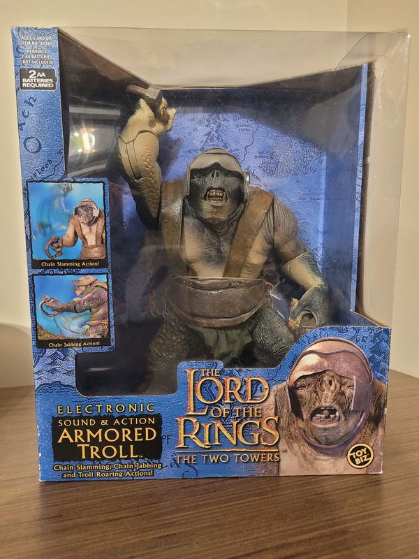 Armored Troll Figurine w/ Sound &amp; Action