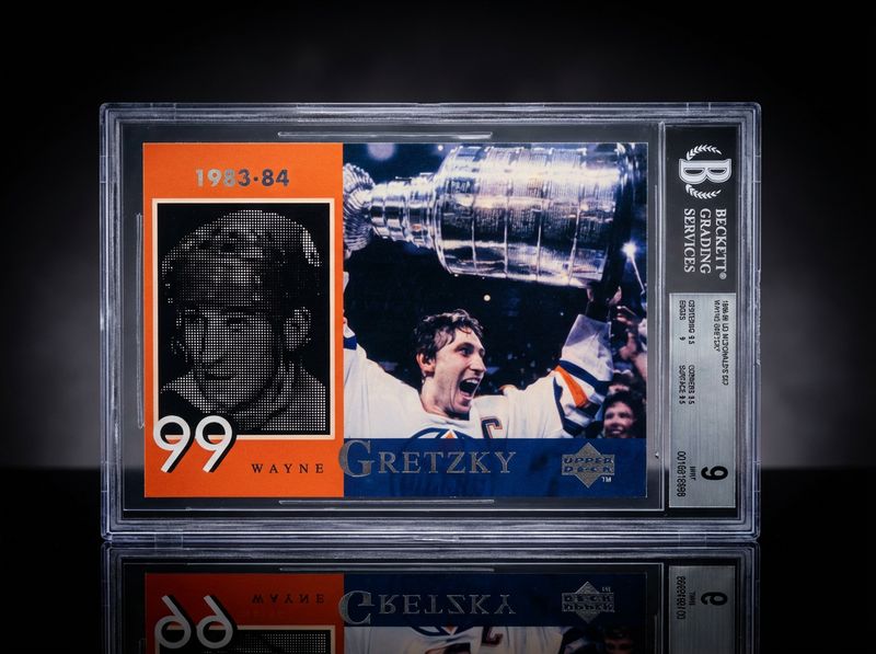 Wayne Gretzky 1998-99 Upper Deck McDonald’s 5x7