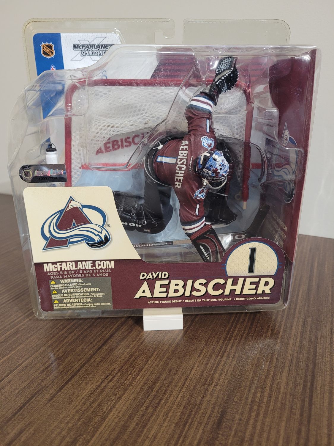 David Aebischer McFarlane w/ Net