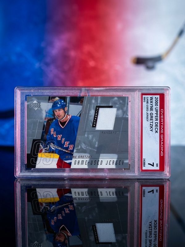 Wayne Gretzky 2000 Upper Deck Game Used Jersey WG 