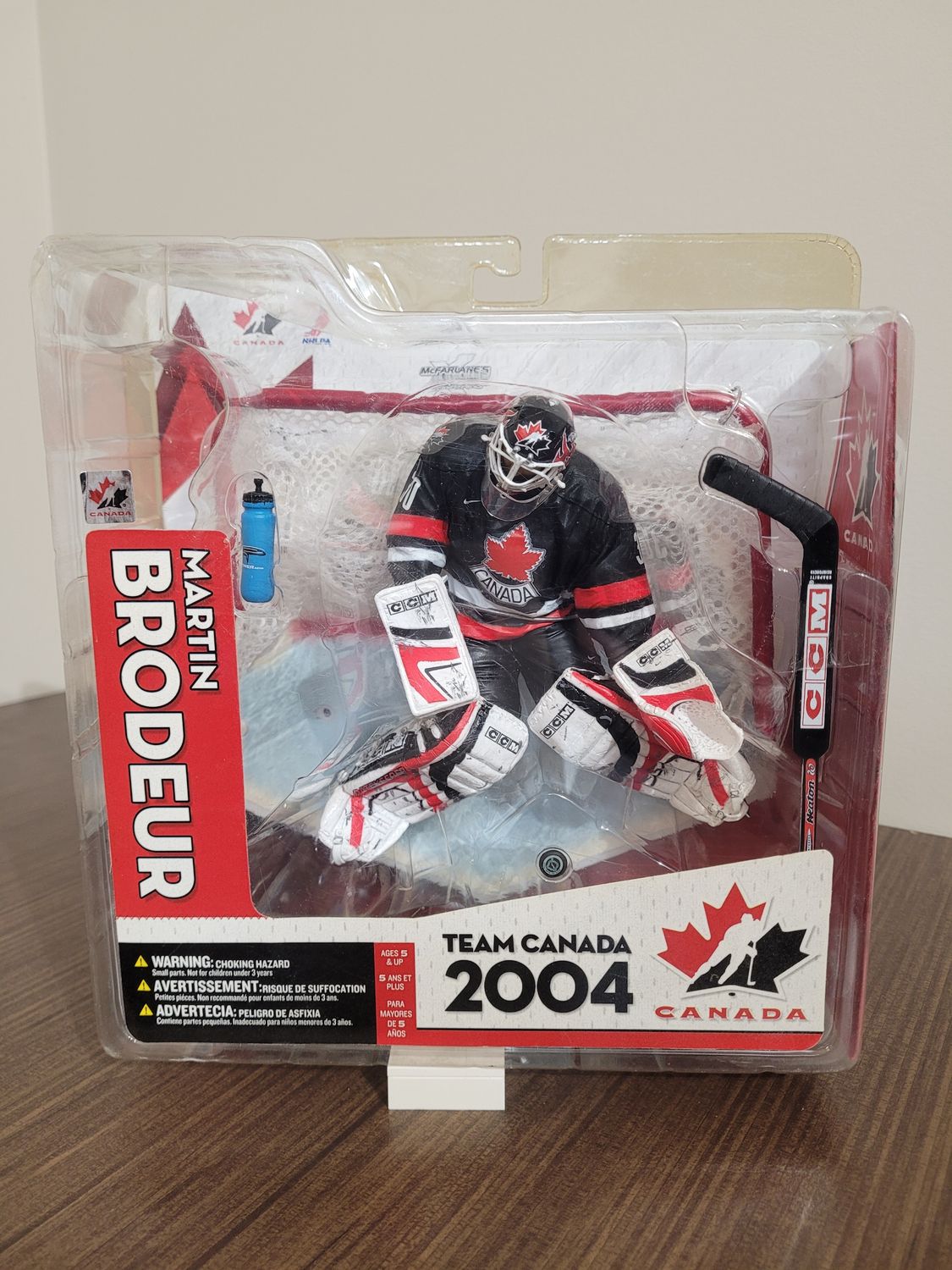 Martin Brodeur McFarlane w/ Net