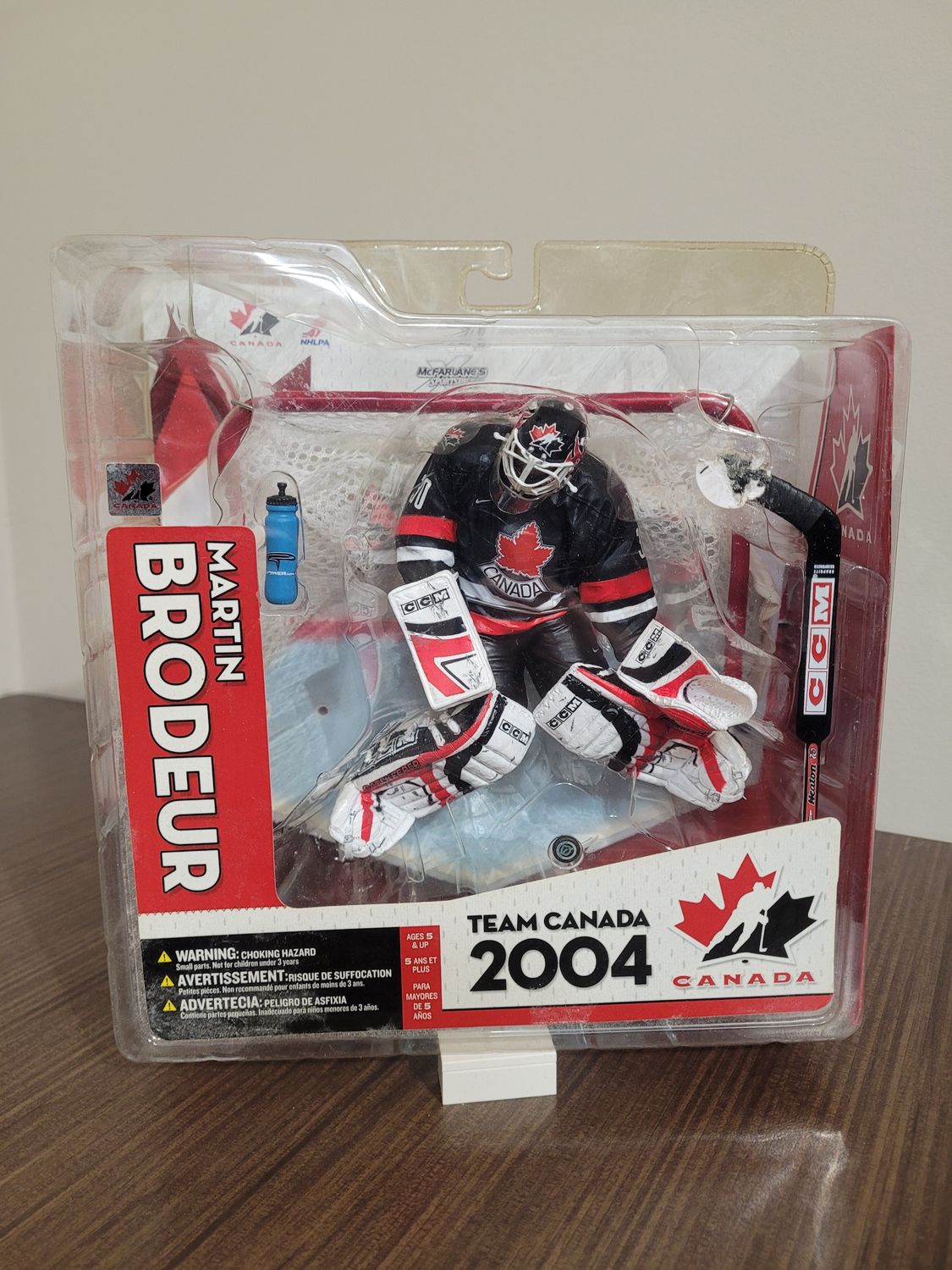 Martin Brodeur McFarlane w/ Net - Slightly Damaged