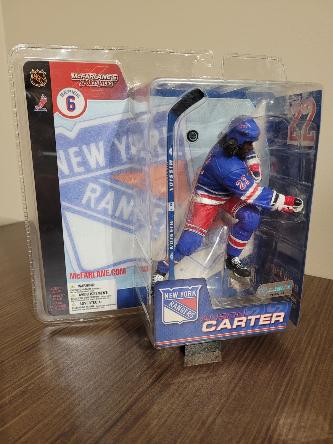 Anson Carter McFarlane Blue Variant - Minimal Damage