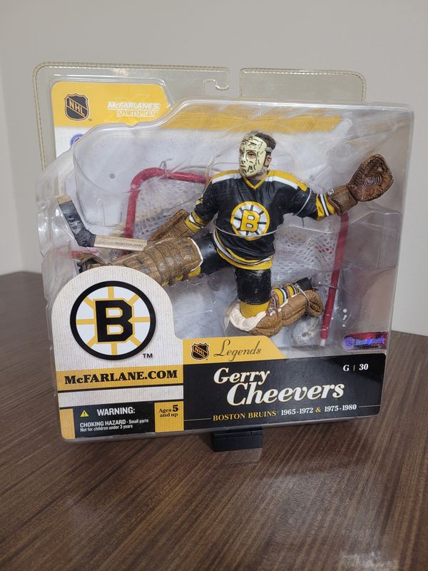Gerry Cheevers McFarlane w/ Net