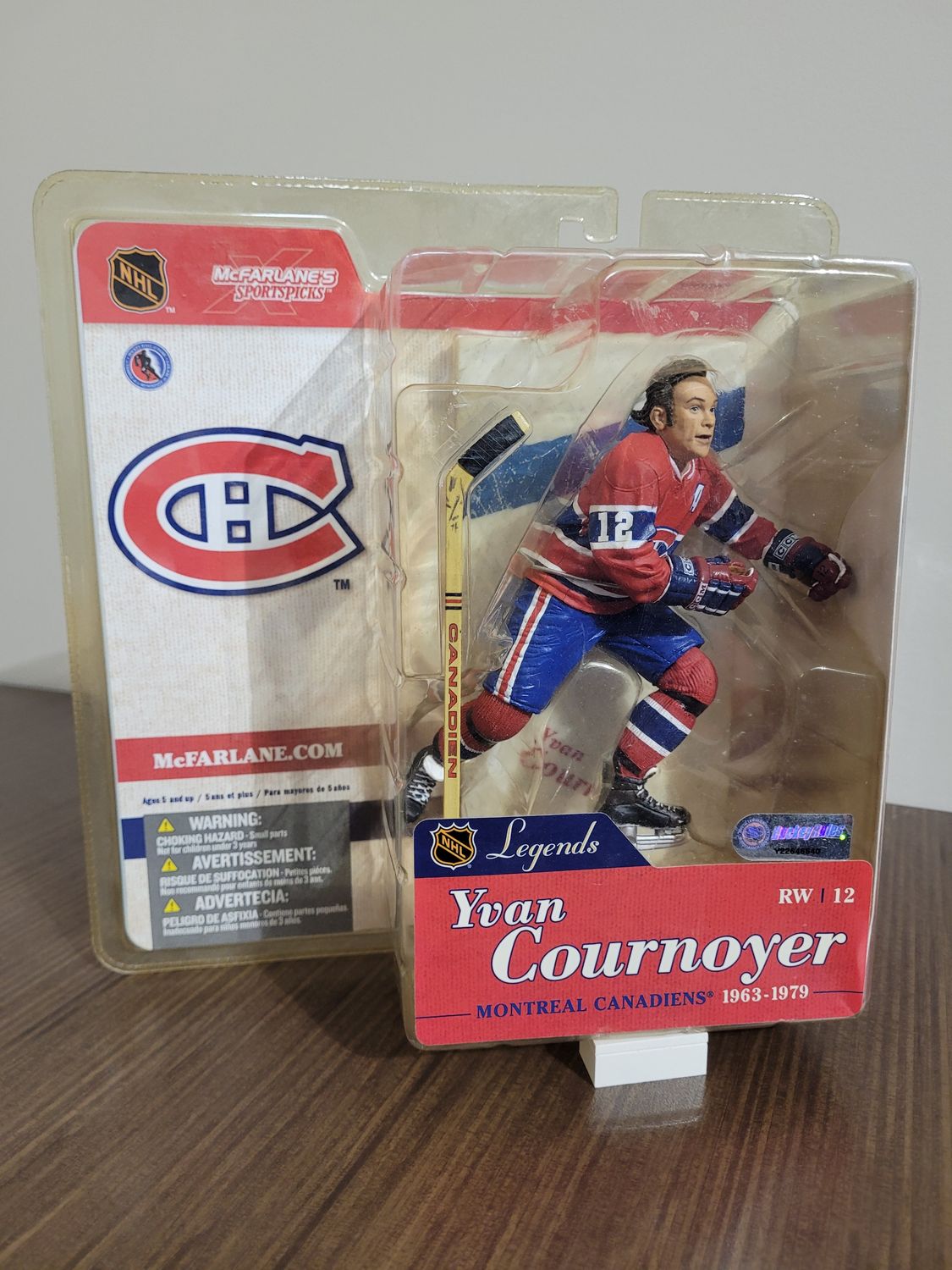 Yvan Cournoyer McFarlane - Yellowed