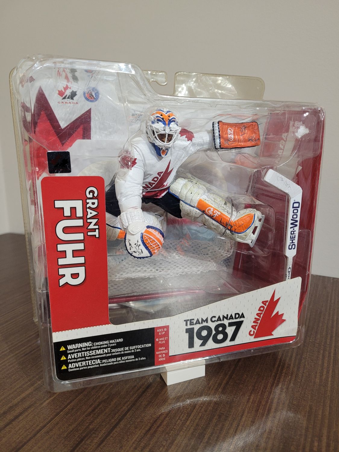 Grant Fuhr McFarlane w/ Net