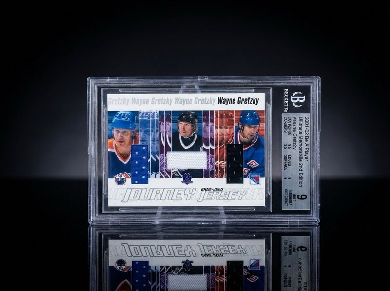 Wayne Gretzky 2001-02 Be A Player Ultimate Memorabilia 2nd Edition