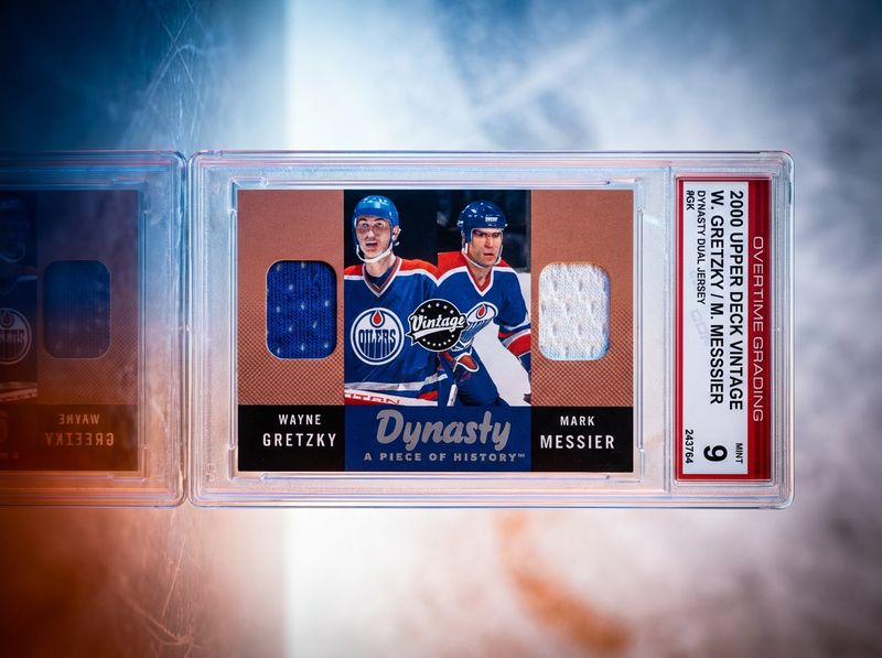 Wayne Gretzky/Messier 2000 Upper Deck Vintage GK