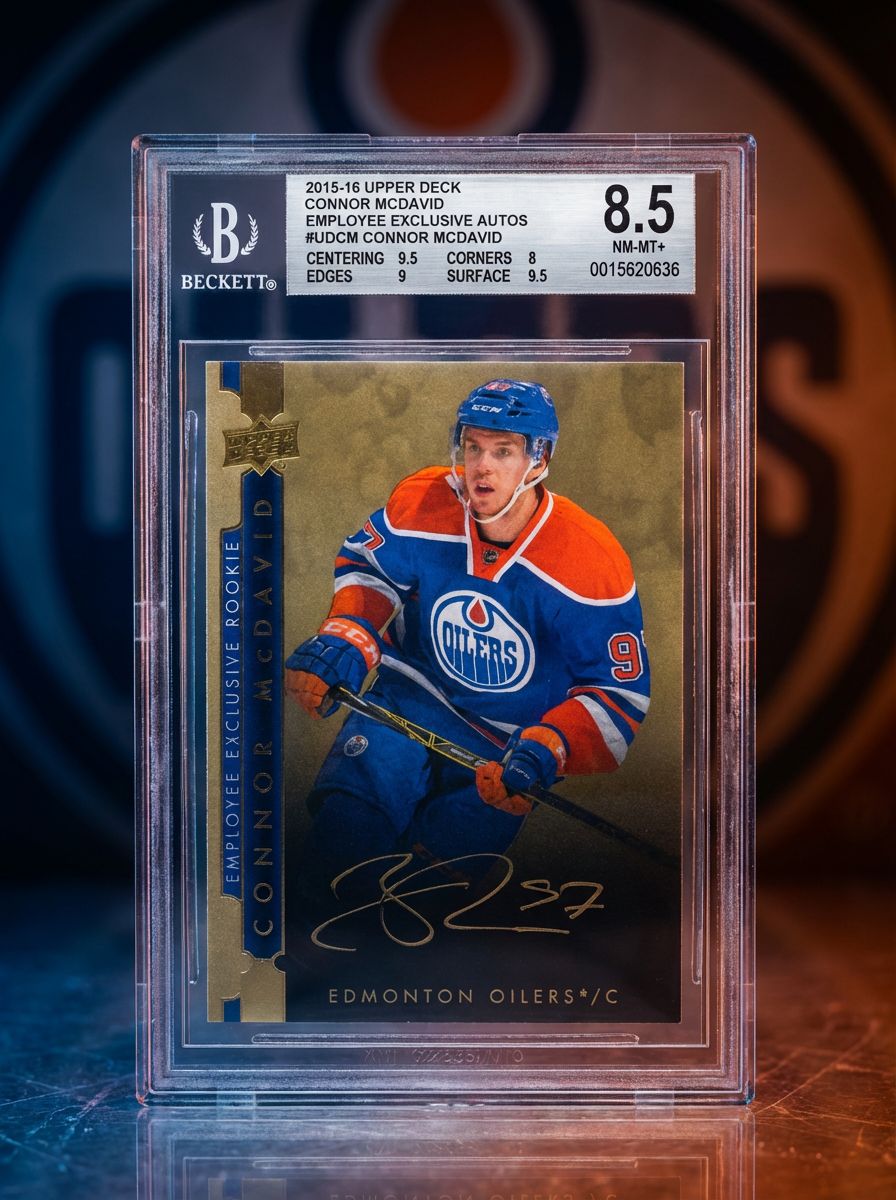 Connor McDavid 2015-16 Upper Deck Employee Exclusive