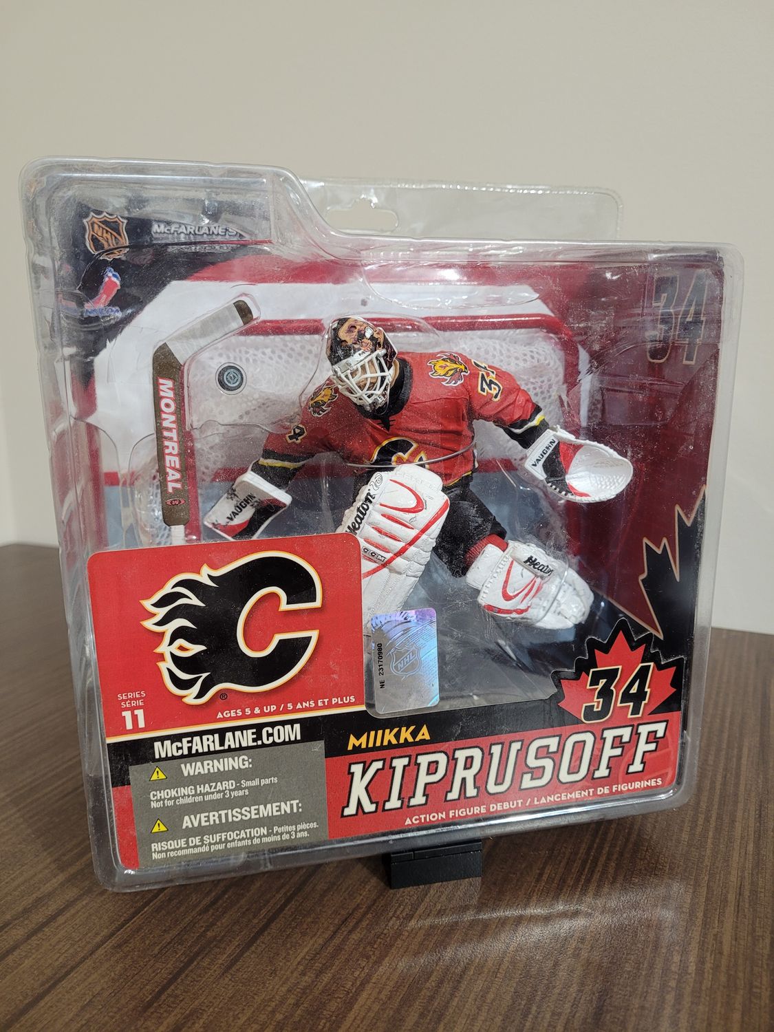 Miikka Kiprusoff McFarlane w/ Net