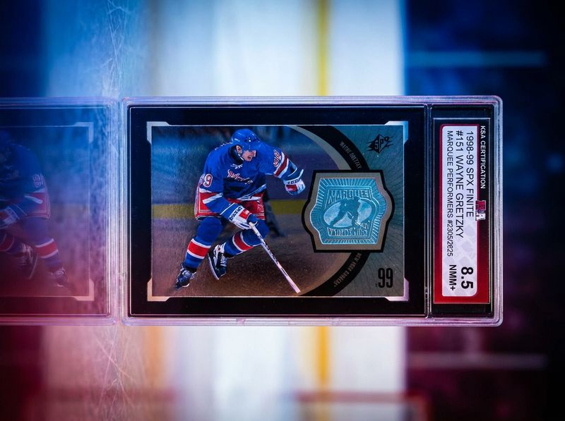 Wayne Gretzky 1998-99 SPX Finite 151
