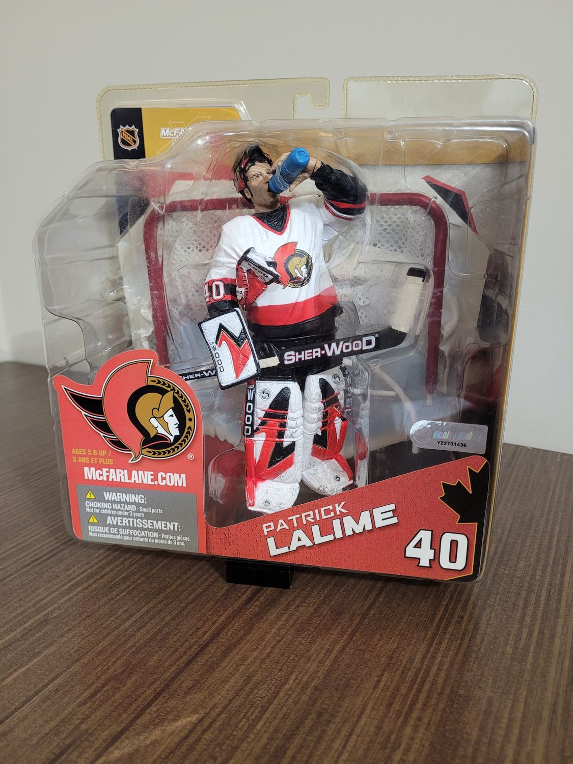 Patrick Lalime McFarlane w/ Net