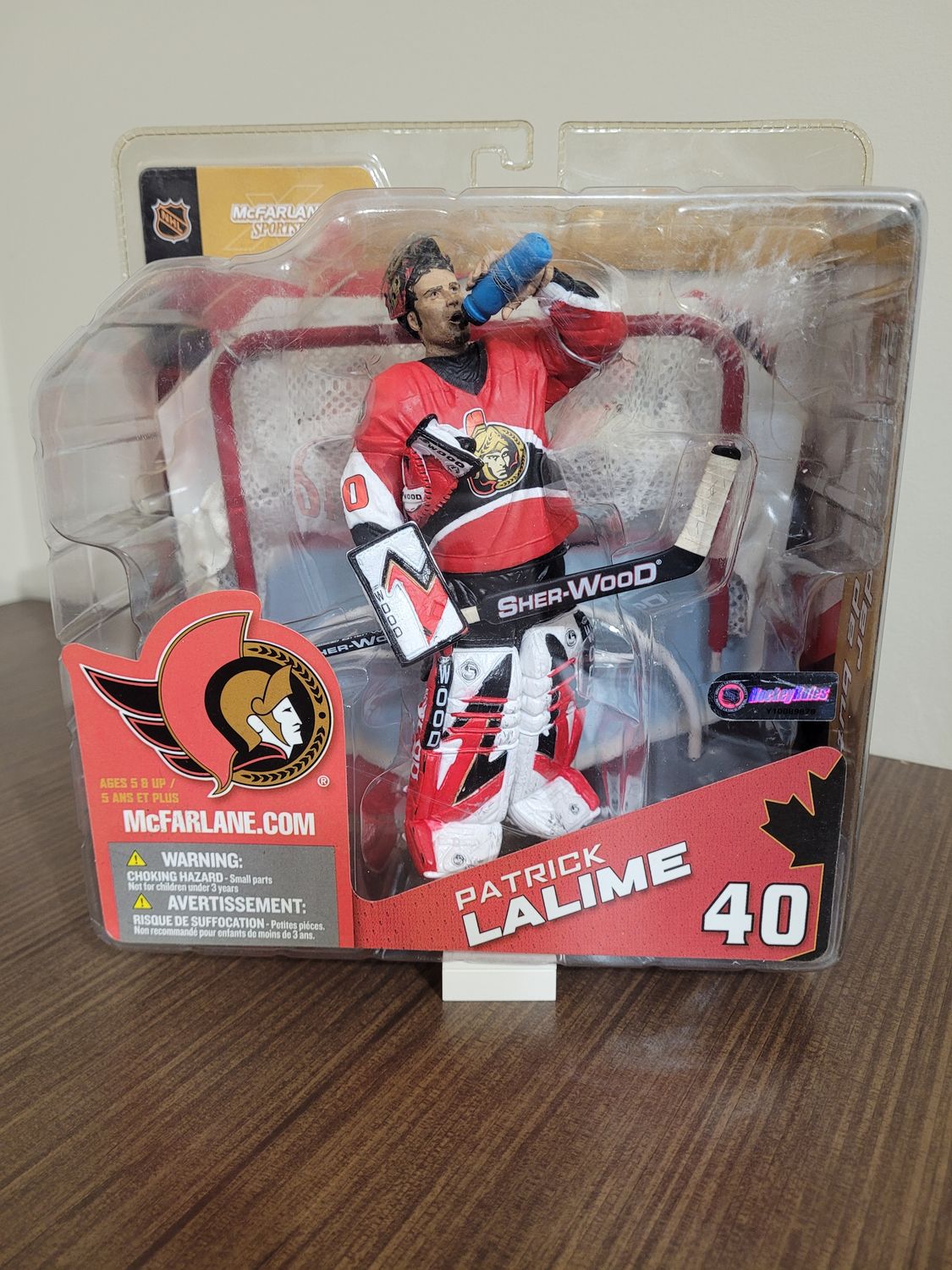 Patrick Lalime McFarlane Red Variant w/ Net