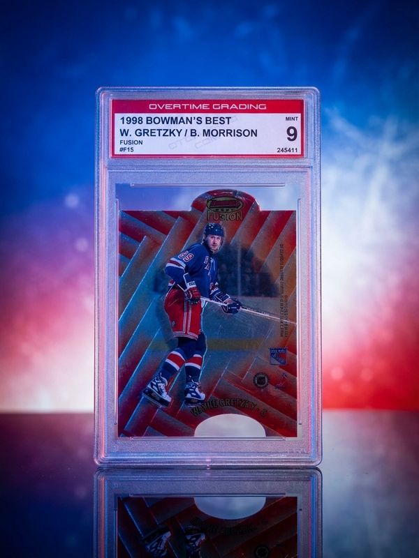 Wayne Gretzky/Morrison 1998-99 Bowman’s Best F15