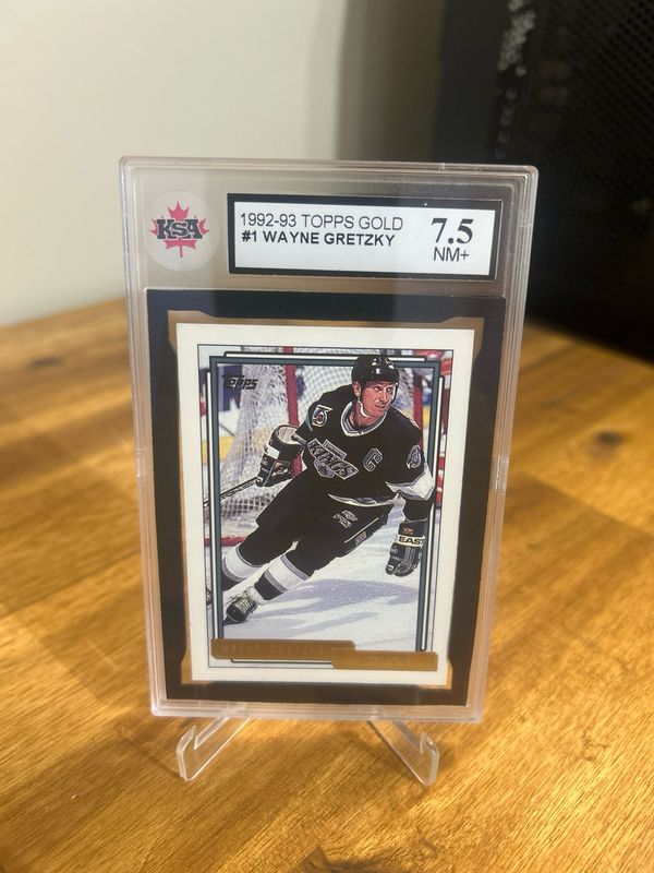 Wayne Gretzky 1992-93 Topps Gold 1