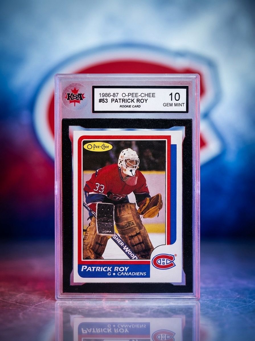 Patrick Roy 1986-87 O-Pee-Chee 53