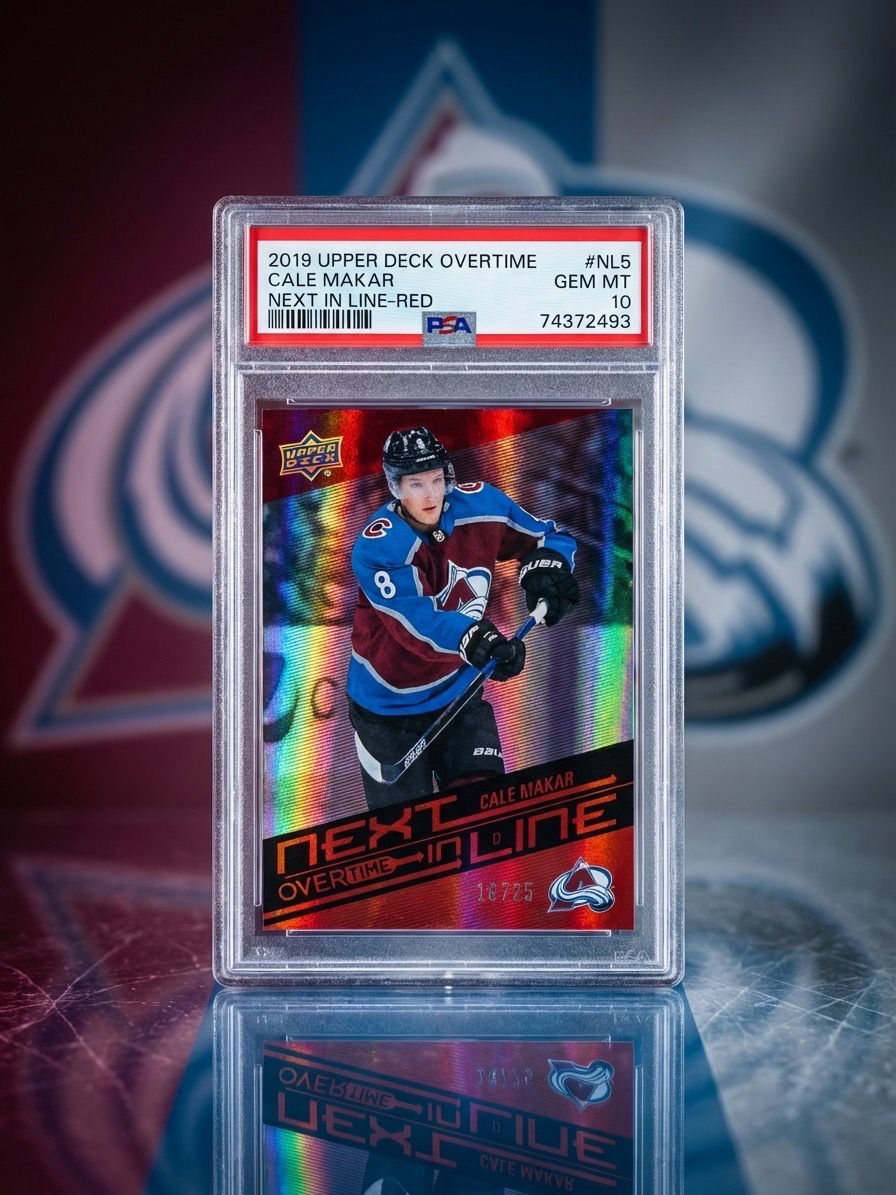 Cale Makar 2019-20 Upper Deck Overtime NL5