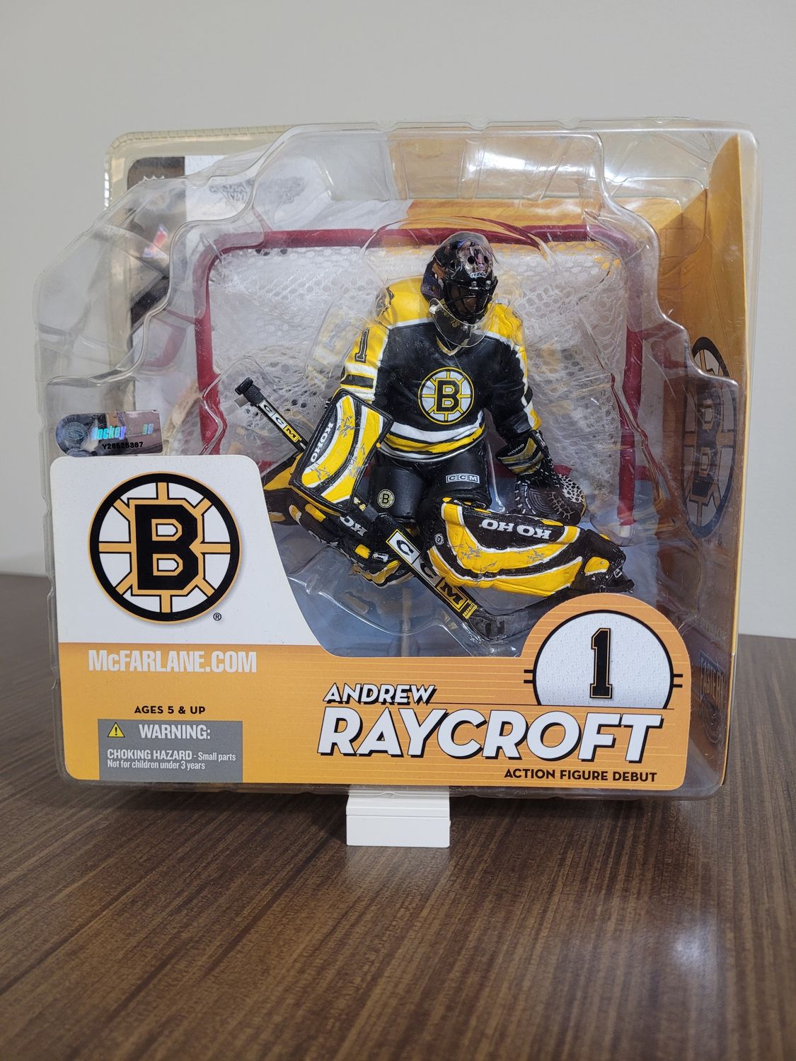 Andrew Raycroft McFarlane w/ Net - Minimal Damage