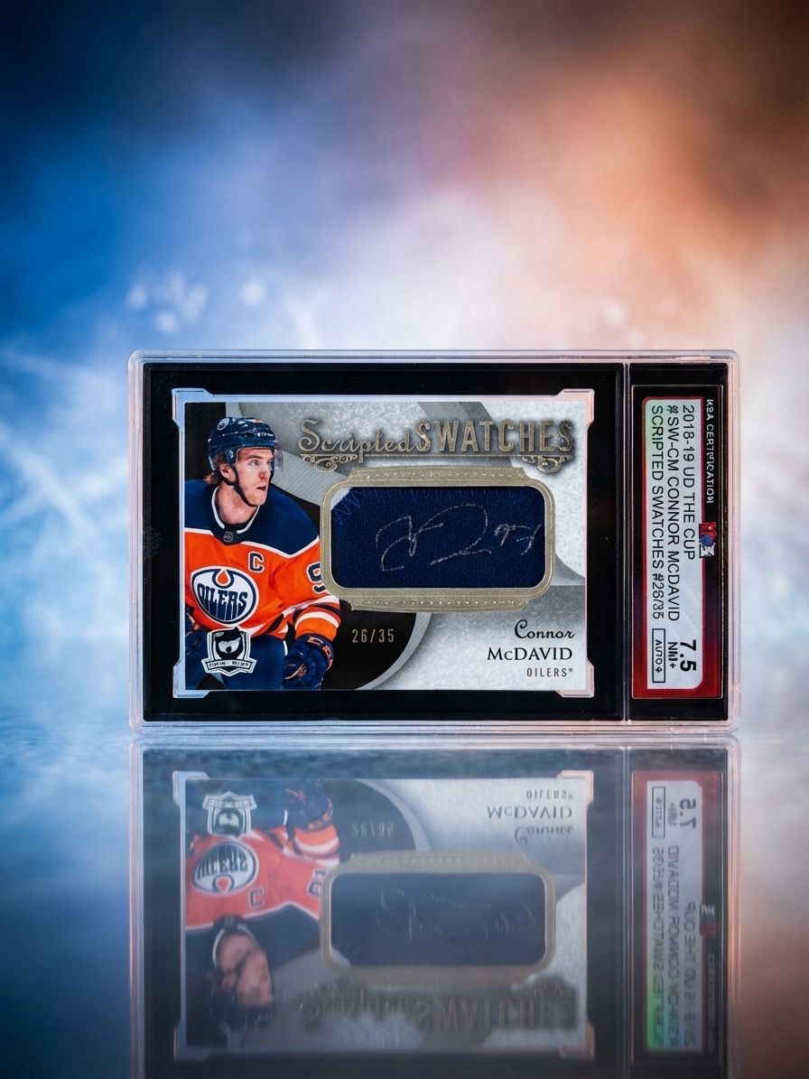 Connor McDavid 2018-19 Upper Deck The Cup SW-CM 
