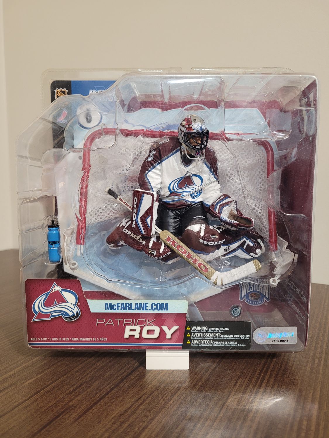 Patrick Roy McFarlane w/ Net