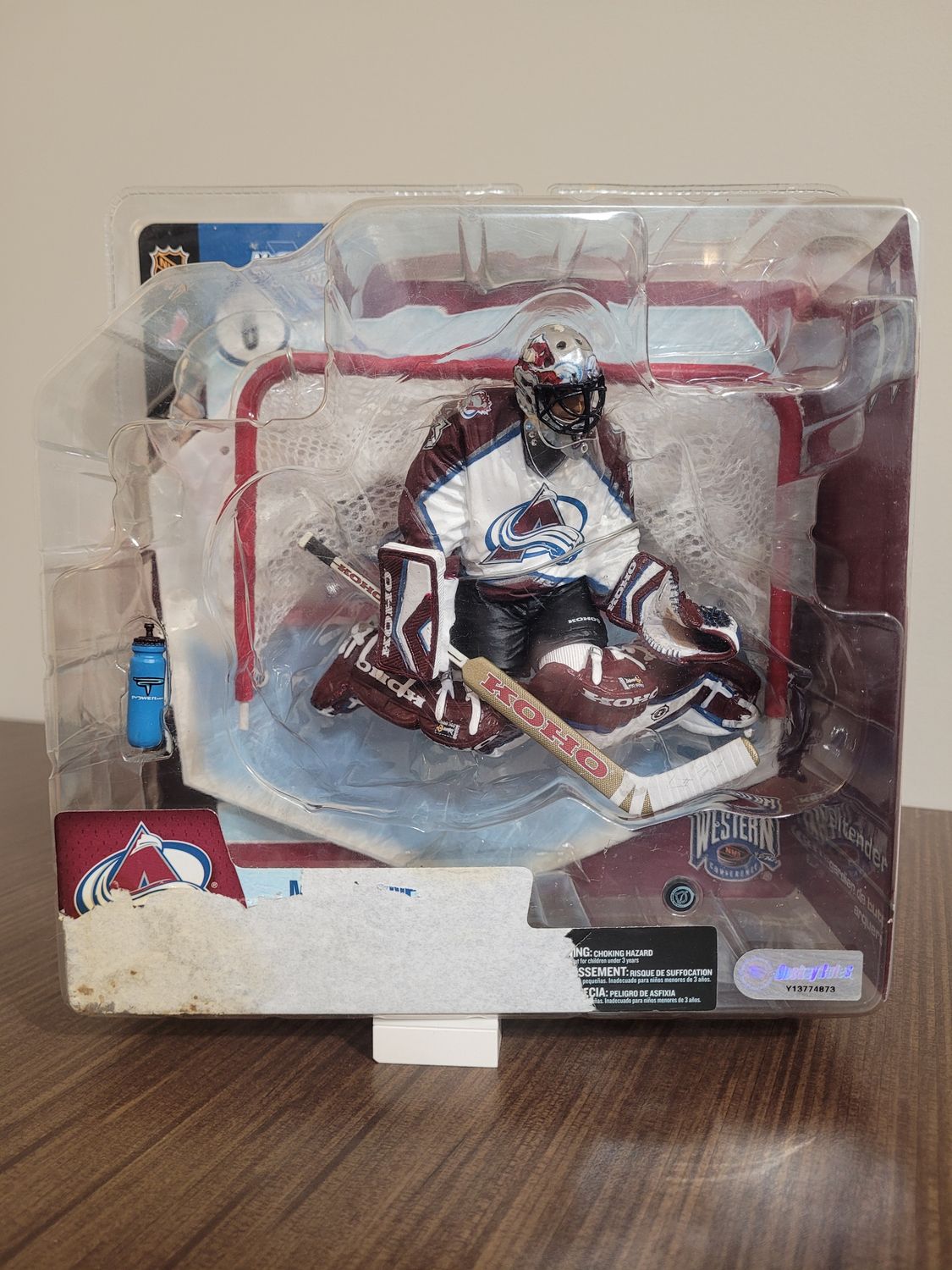 Patrick Roy McFarlane w/ Net - Label Damage