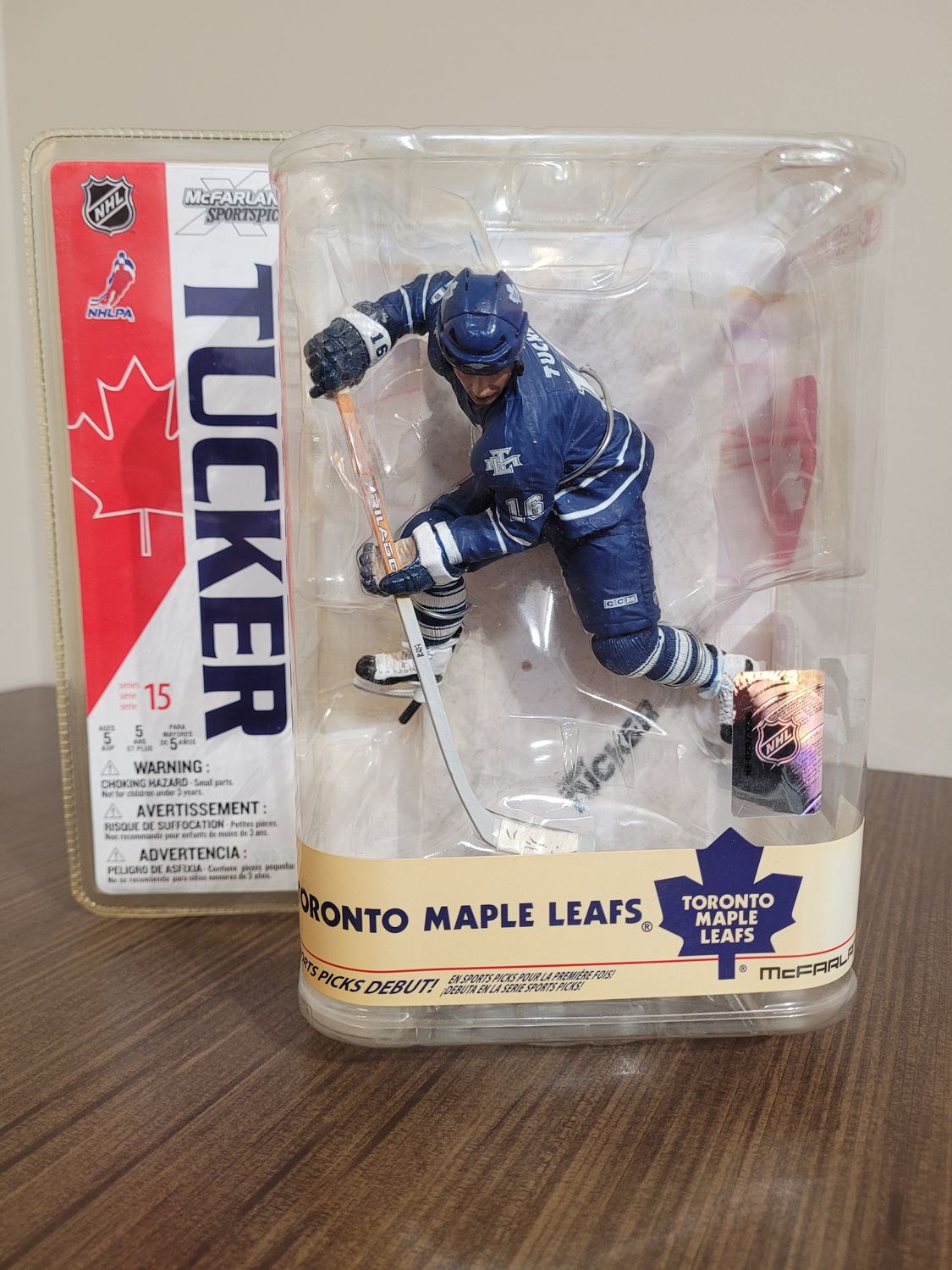 Darcy Tucker McFarlane Blue Variant