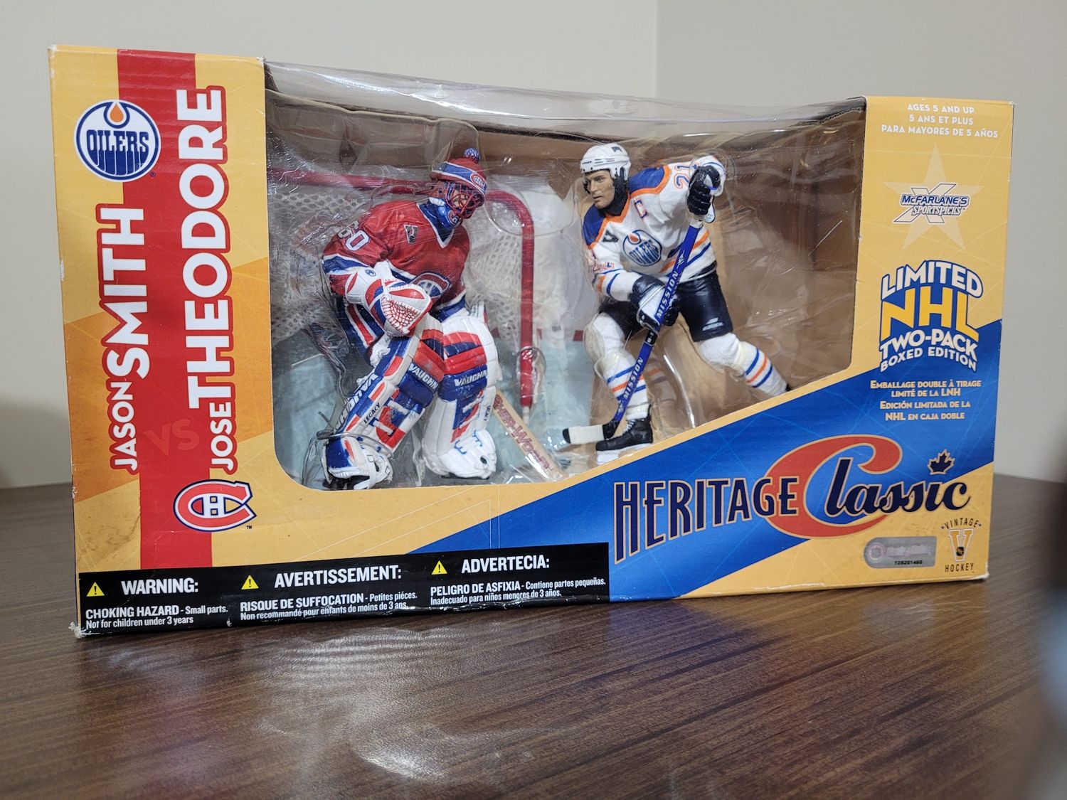 Smith-Theodore Heritage Classic McFarlane 2-Pack w/ Net